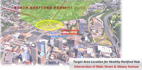 Healthy Hartford Hub Target Area